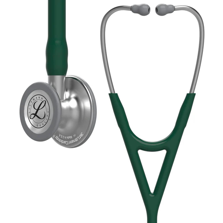 Littmann Cardiology IV Stethoscope: Hunter Green 6155